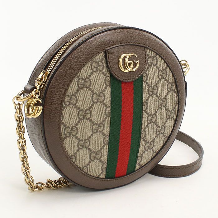 Gucci Chain Ophidia Shoulder Bag Leather