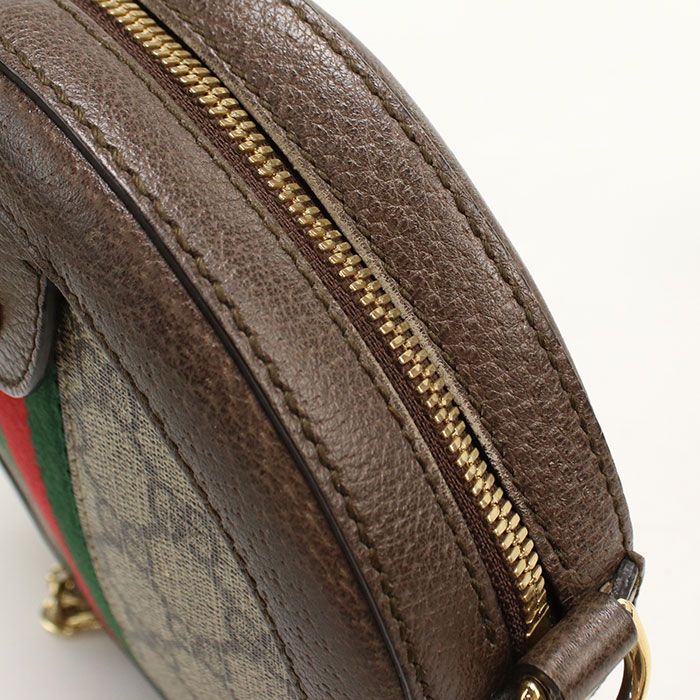 Gucci Chain Ophidia Shoulder Bag Leather — view 6