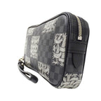 Louis Vuitton Clutch Secondbag Damier Graphite Christopher Nemes Pochette Volga — view 4