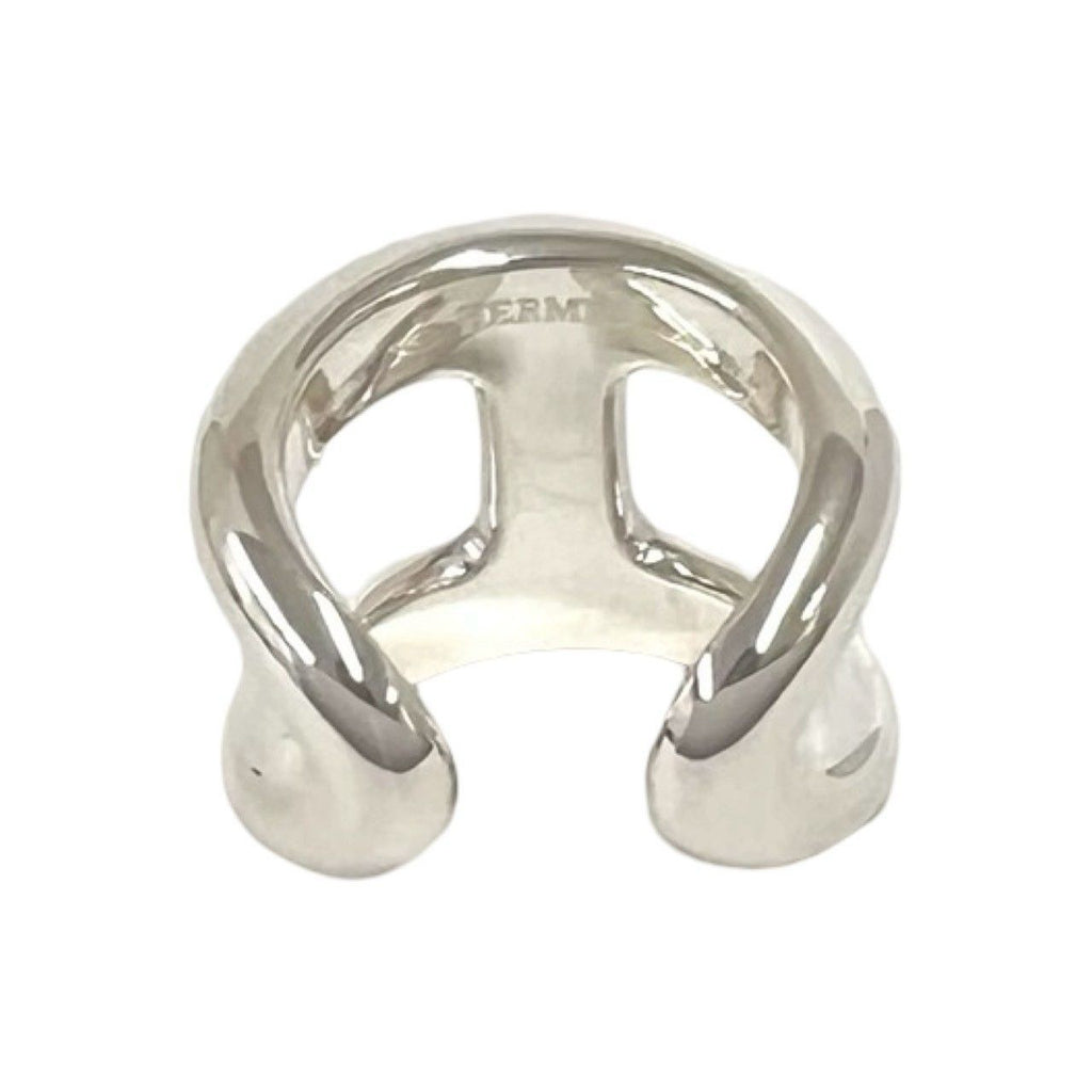 Hermes Osmose GM 925 Sterling Silver Ring — view 6