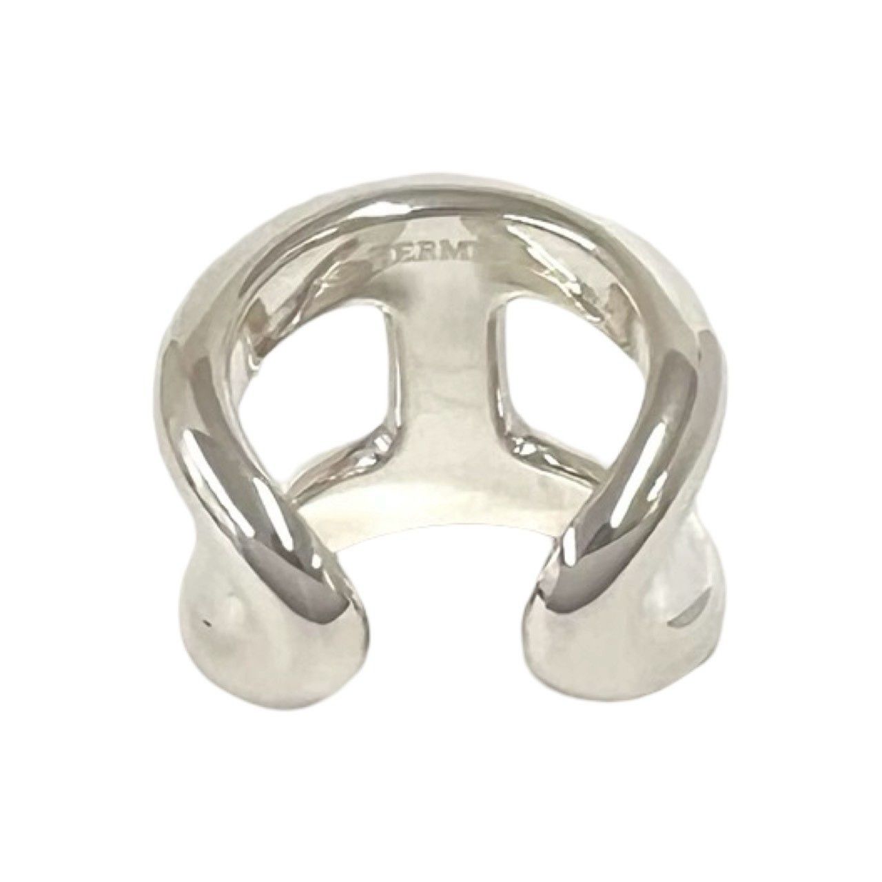 Hermes Osmose GM 925 Sterling Silver Ring — view 6