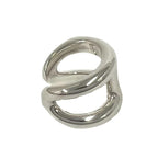 Hermes Osmose GM 925 Sterling Silver Ring — view 5