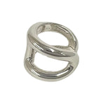 Hermes Osmose GM 925 Sterling Silver Ring — view 4