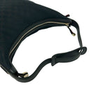 Gucci Prince Sherry Line GG Pattern Canvas Leather Hobo Shoulder Bag Navy — view 4