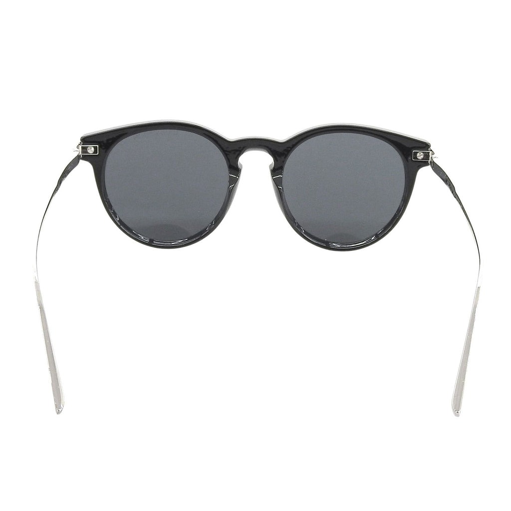 Louis Vuitton LV Rise Round Monogram Sunglasses Black Silver Eyewear — view 5