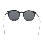 Louis Vuitton LV Rise Round Monogram Sunglasses Black Silver Eyewear — view 5