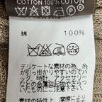 Hermes Cotton 100% All Pattern Knitted Scarf Shawl Brown — view 7