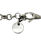Gucci Interlocking Arabesque Chain Necklace Silver — view 7