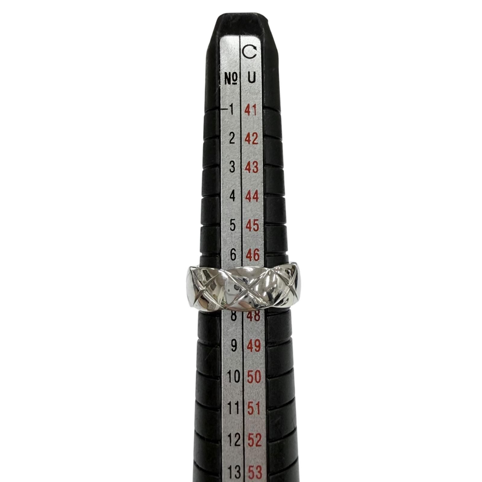 Chanel 750 Coco Crush Ring Silver — view 8
