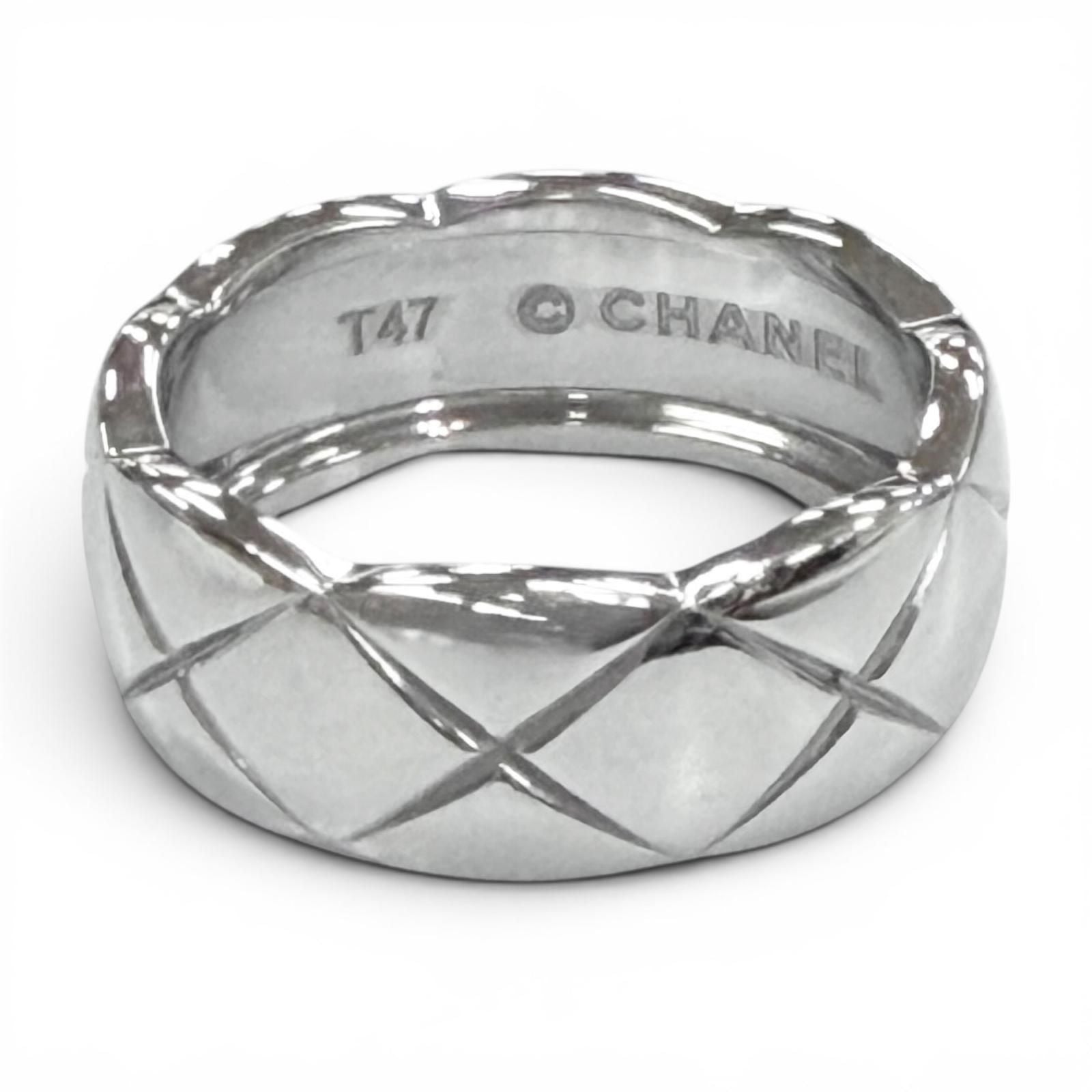 Chanel 750 Coco Crush Ring Silver