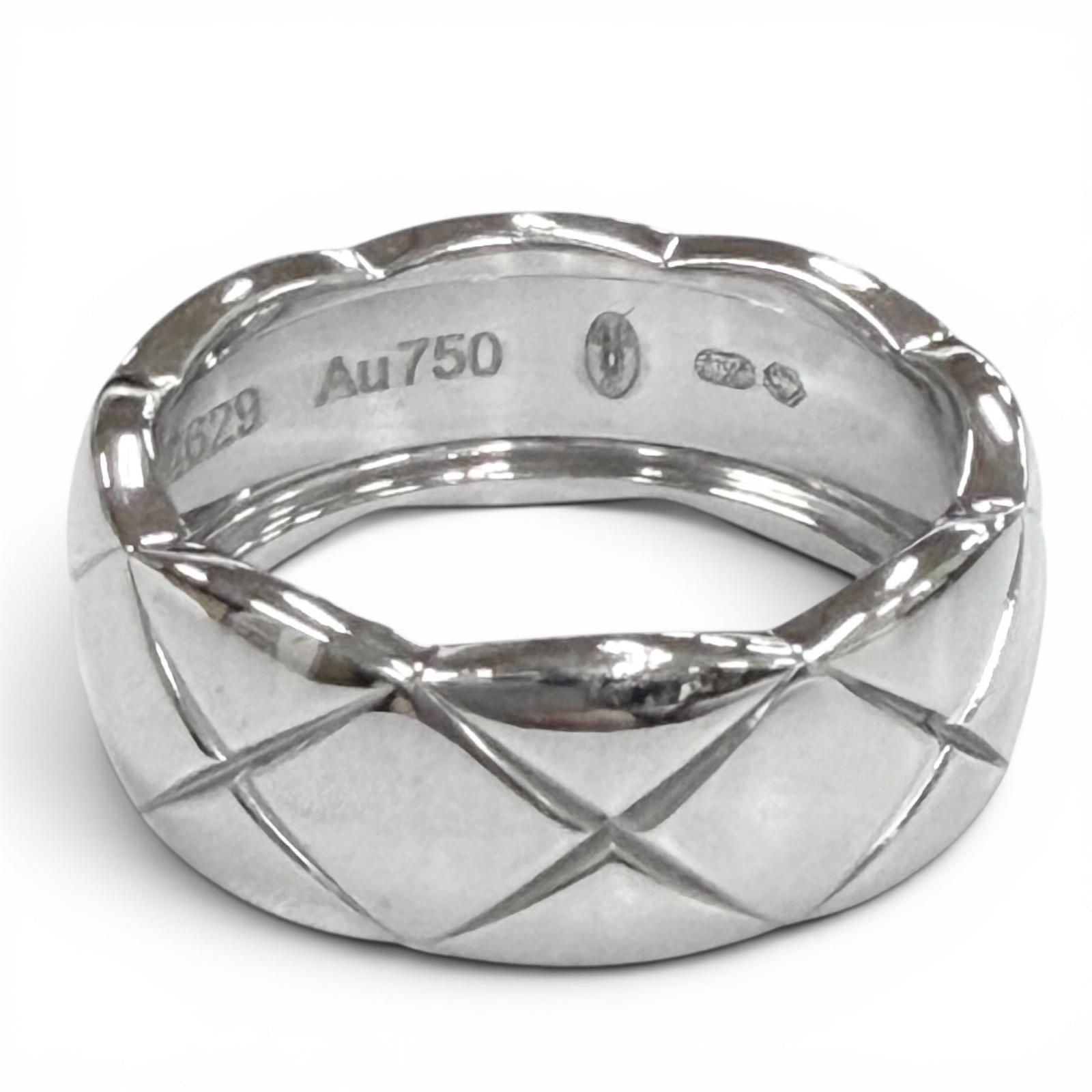 Chanel 750 Coco Crush Ring Silver — view 3
