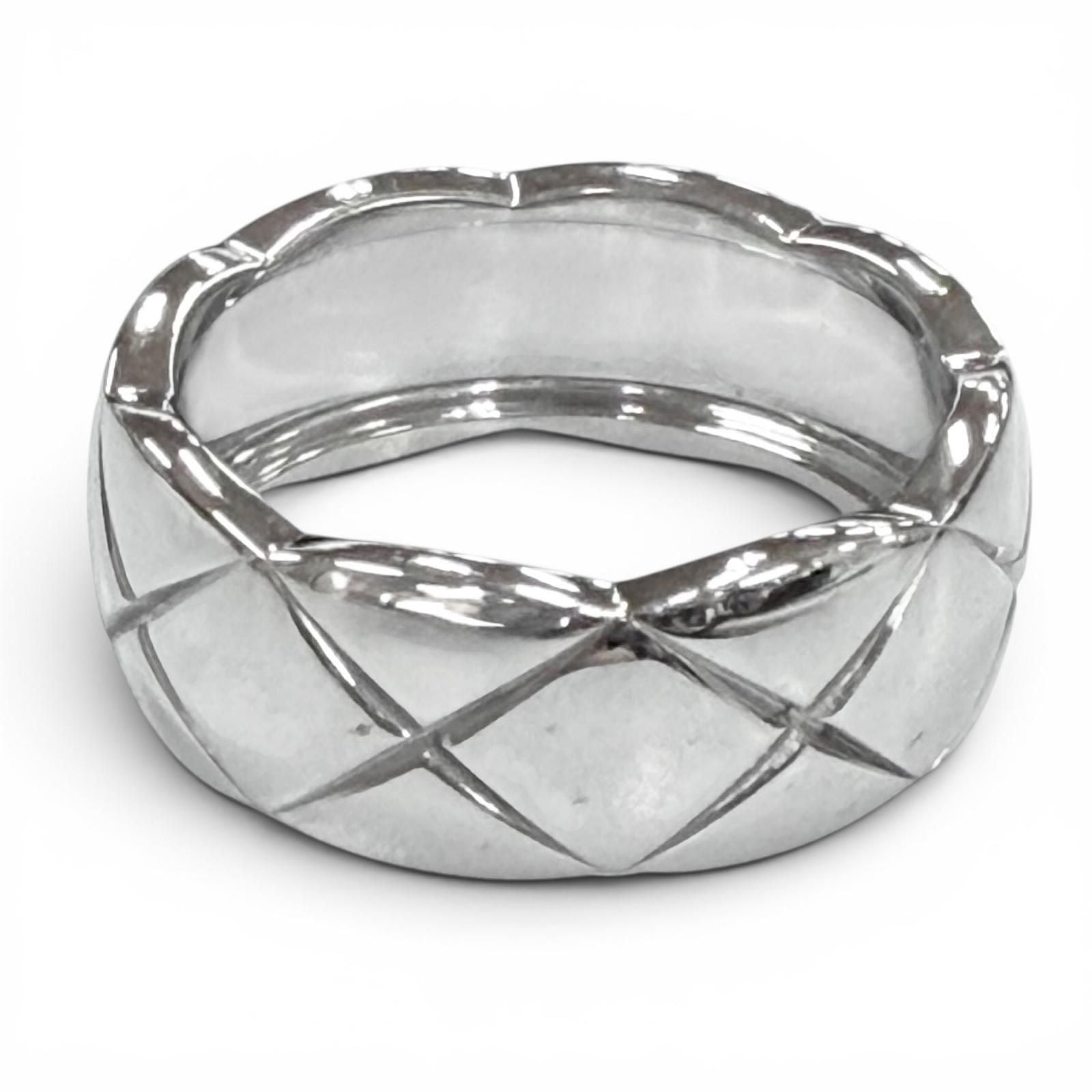 Chanel 750 Coco Crush Ring Silver — view 2