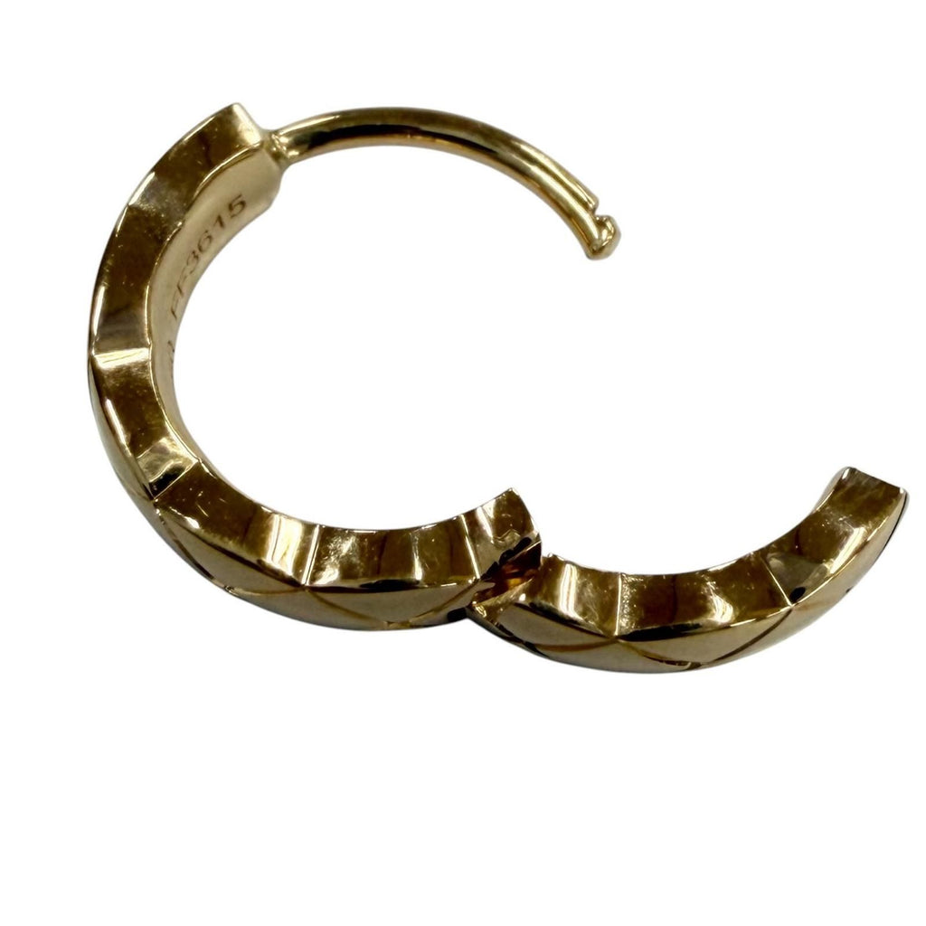 Chanel 750 Coco Crush Single Earrings Yellow Gold — view 4