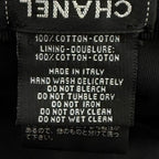 Chanel Cotton 100% Crusher Denim CC Logo — view 7