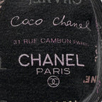 Chanel Cotton 100% Crusher Denim CC Logo — view 5