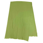Hermes Exlibris Cashmere Silk Large Shawl Light Green Scarf — view 5