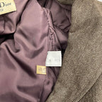 Dior Tailored Jacket Brown — view 7