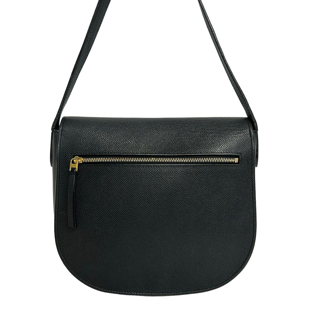 Celine Shoulder Bag Trotter Compact Black Leather — view 3