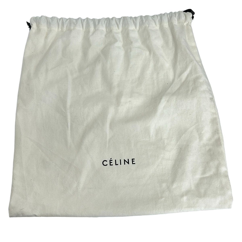Celine Shoulder Bag Trotter Compact Black Leather — view 8
