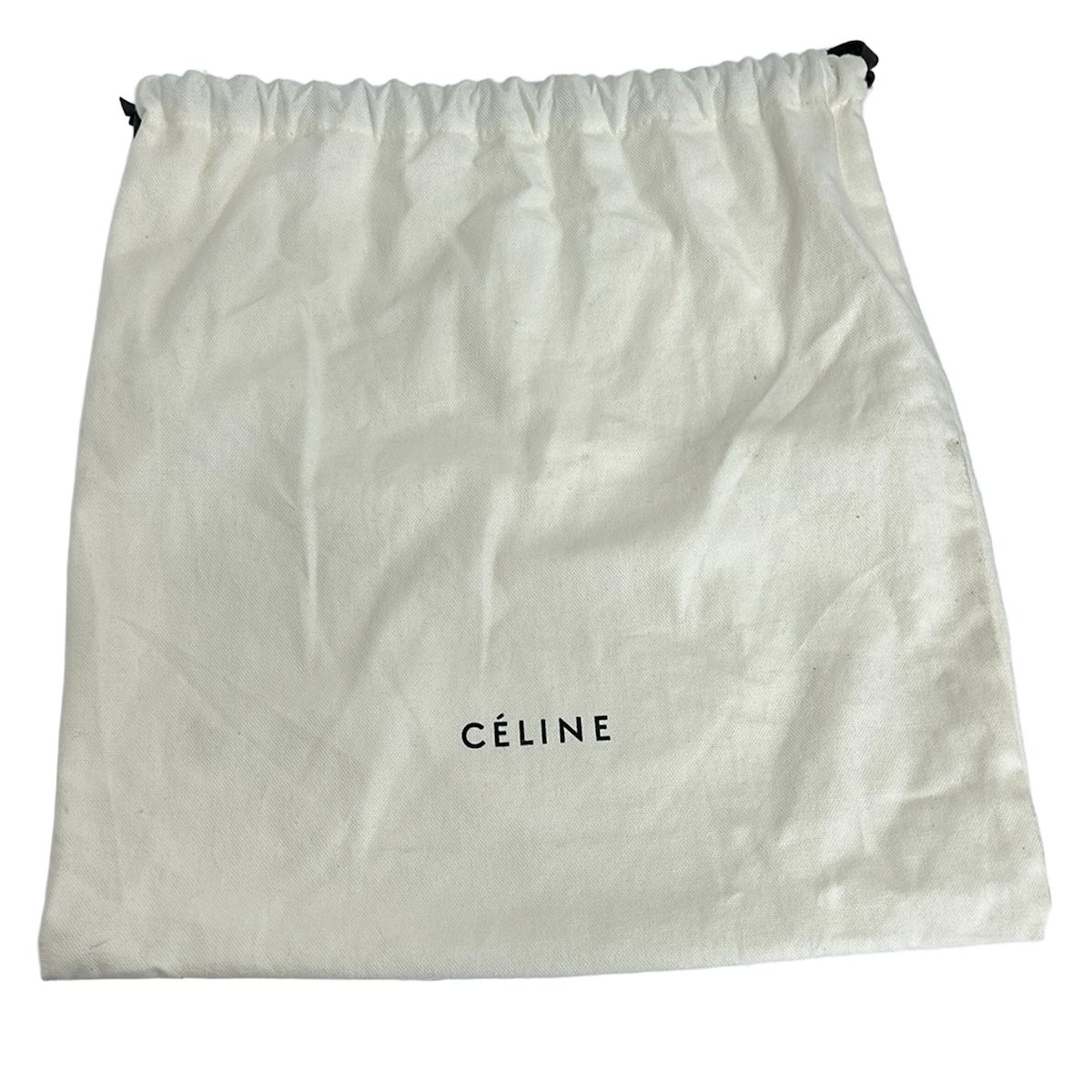 Celine Shoulder Bag Trotter Compact Black Leather — view 8