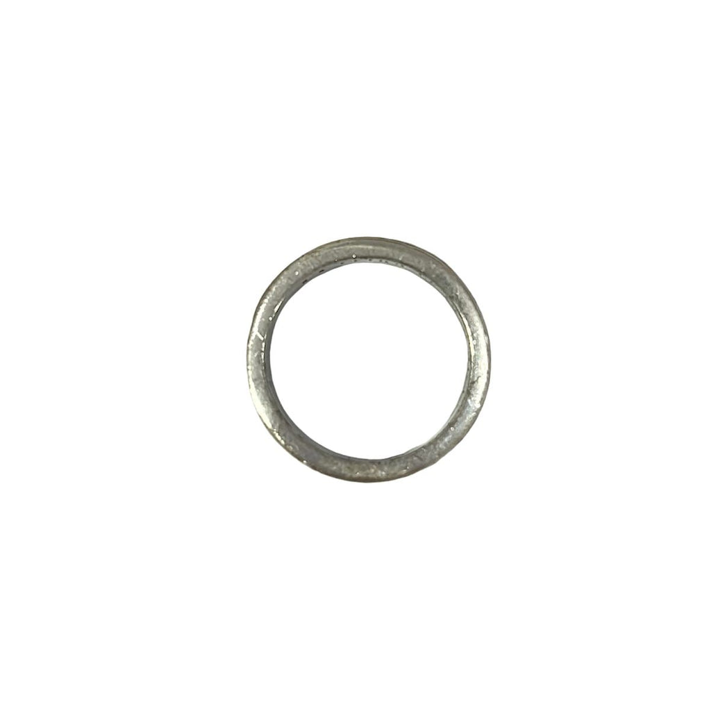 Fendi Ring M Silver Black Beige FF — view 5
