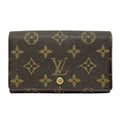 Louis Vuitton Bifold Wallet Monogram Porte Monet Viet Tresor L-shaped Zipper