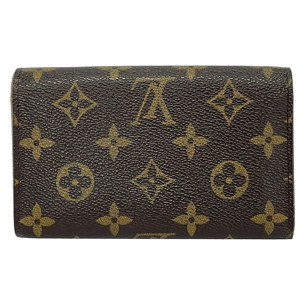 Louis Vuitton Bifold Wallet Monogram Porte Monet Viet Tresor L-shaped Zipper — view 2