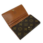 Louis Vuitton Bifold Wallet Monogram Porte Monet Viet Tresor L-shaped Zipper — view 3