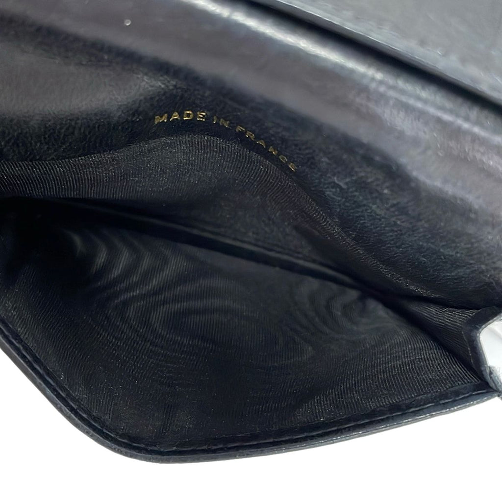 Chanel Card Case Black CC Logo — view 4