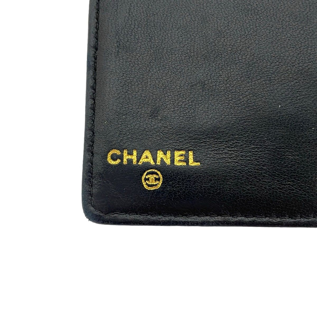 Chanel Card Case Black CC Logo — view 5
