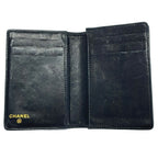 Chanel Card Case Black CC Logo — view 3