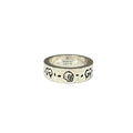 Gucci Ring Icon Motif Ghost Silver
