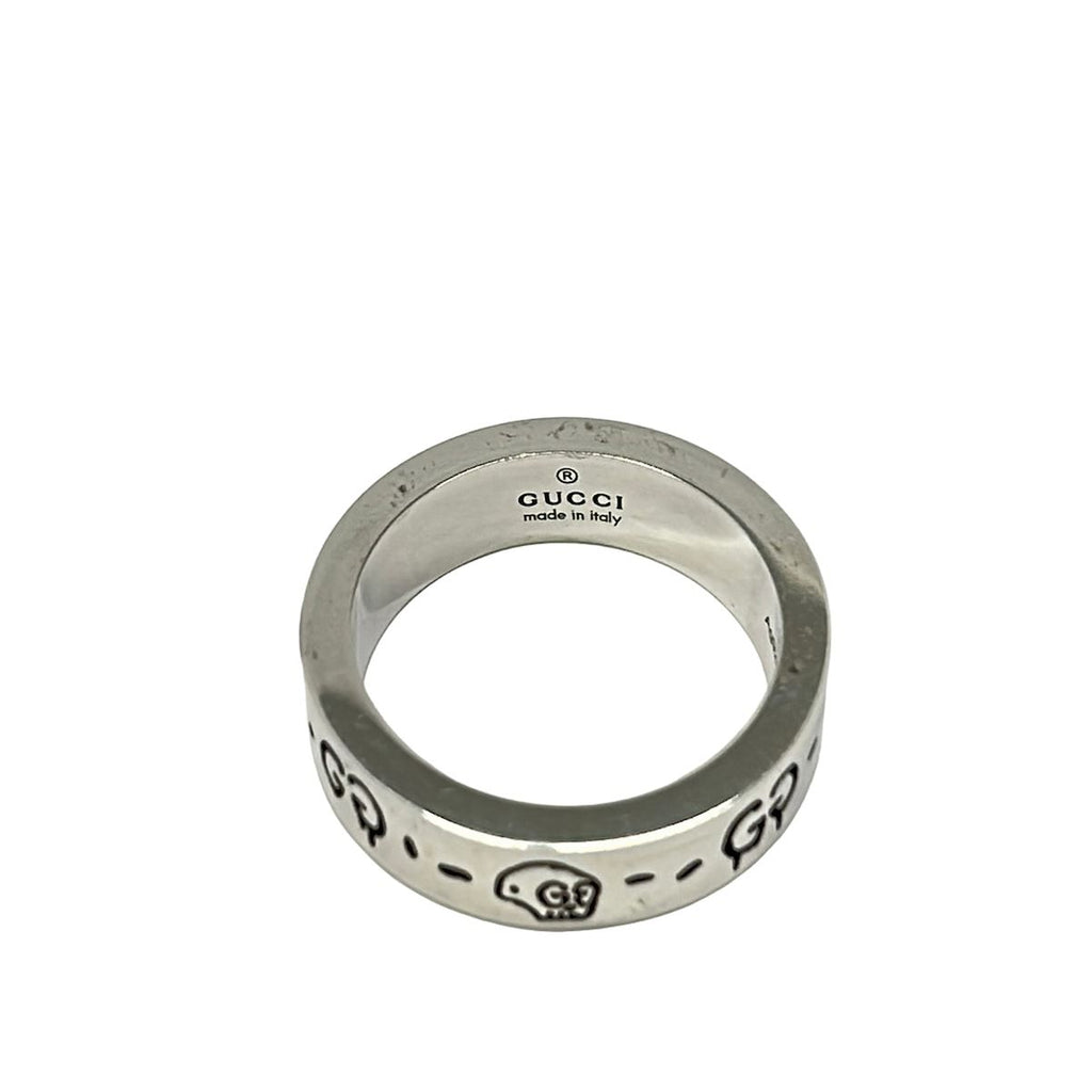 Gucci Ring Icon Motif Ghost Silver — view 5