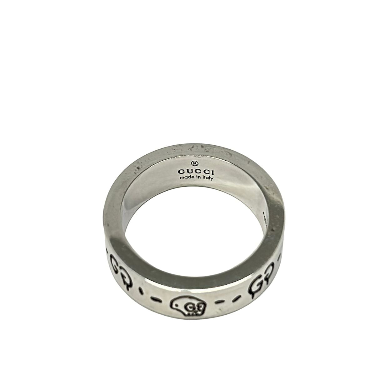 Gucci Ring Icon Motif Ghost Silver — view 5