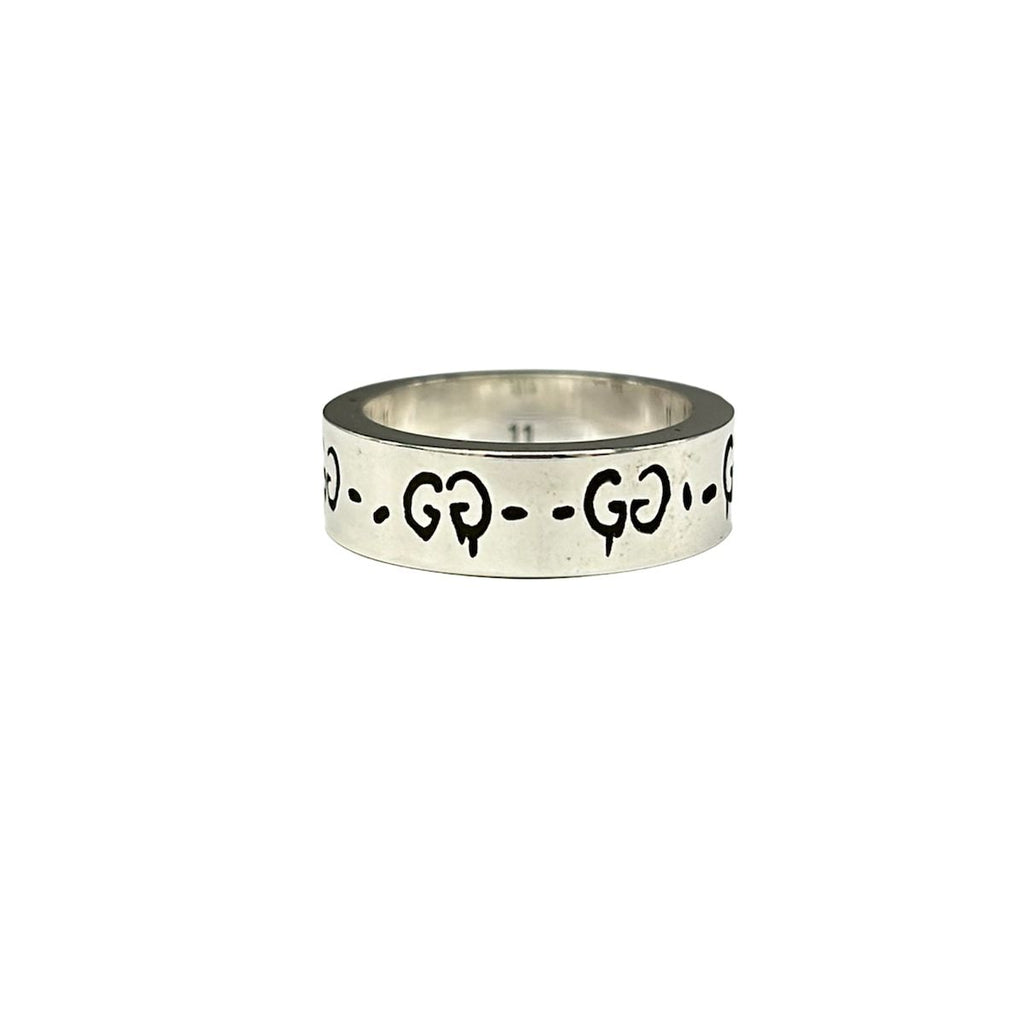 Gucci Ring Icon Motif Ghost Silver — view 3