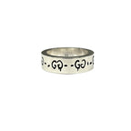 Gucci Ring Icon Motif Ghost Silver — view 3