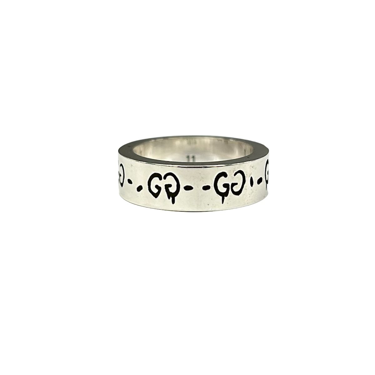 Gucci Ring Icon Motif Ghost Silver — view 3