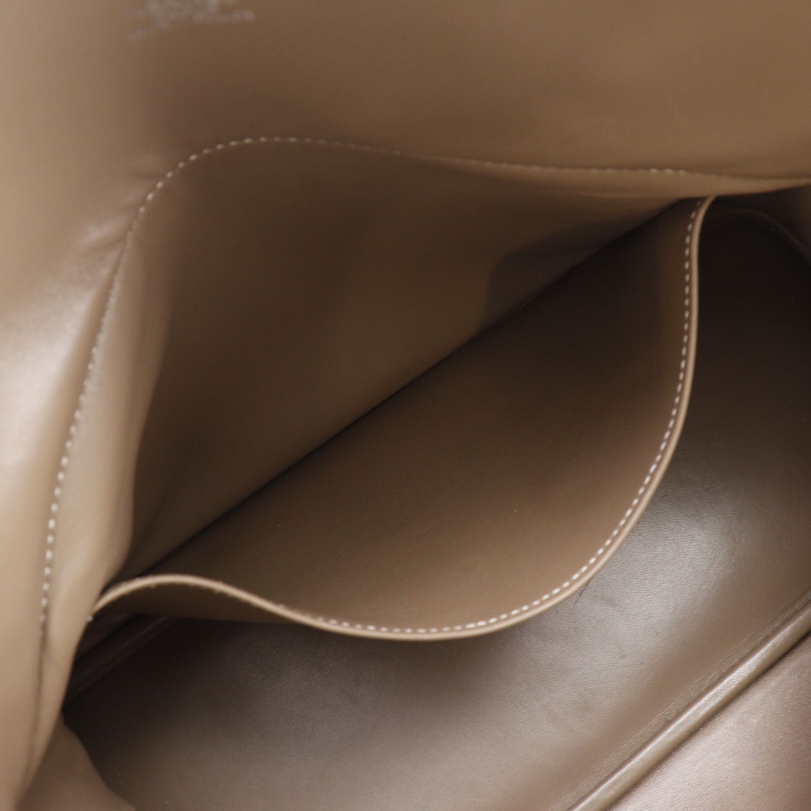 Hermes Bolide 31 2-Way Shoulder Taurillon Clemence Etoupe M Handbag — view 7