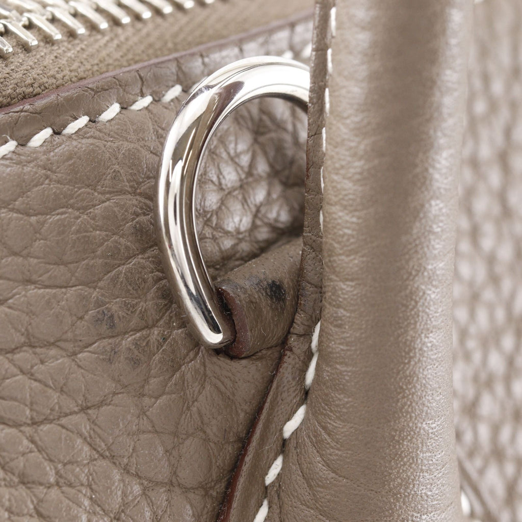Hermes Bolide 31 2-Way Shoulder Taurillon Clemence Etoupe M Handbag — view 9