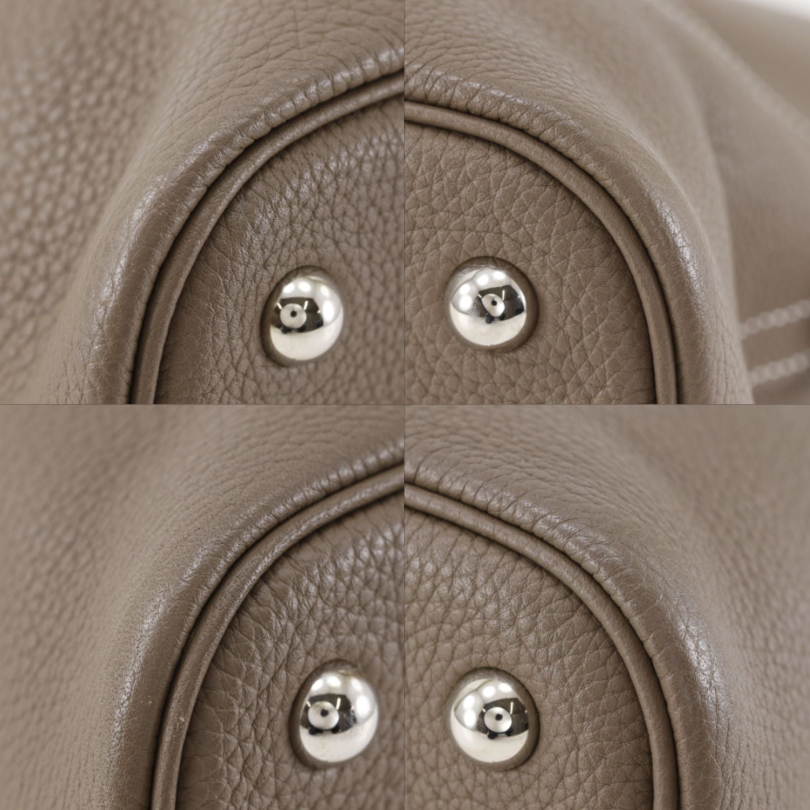 Hermes Bolide 31 2-Way Shoulder Taurillon Clemence Etoupe M Handbag — view 4