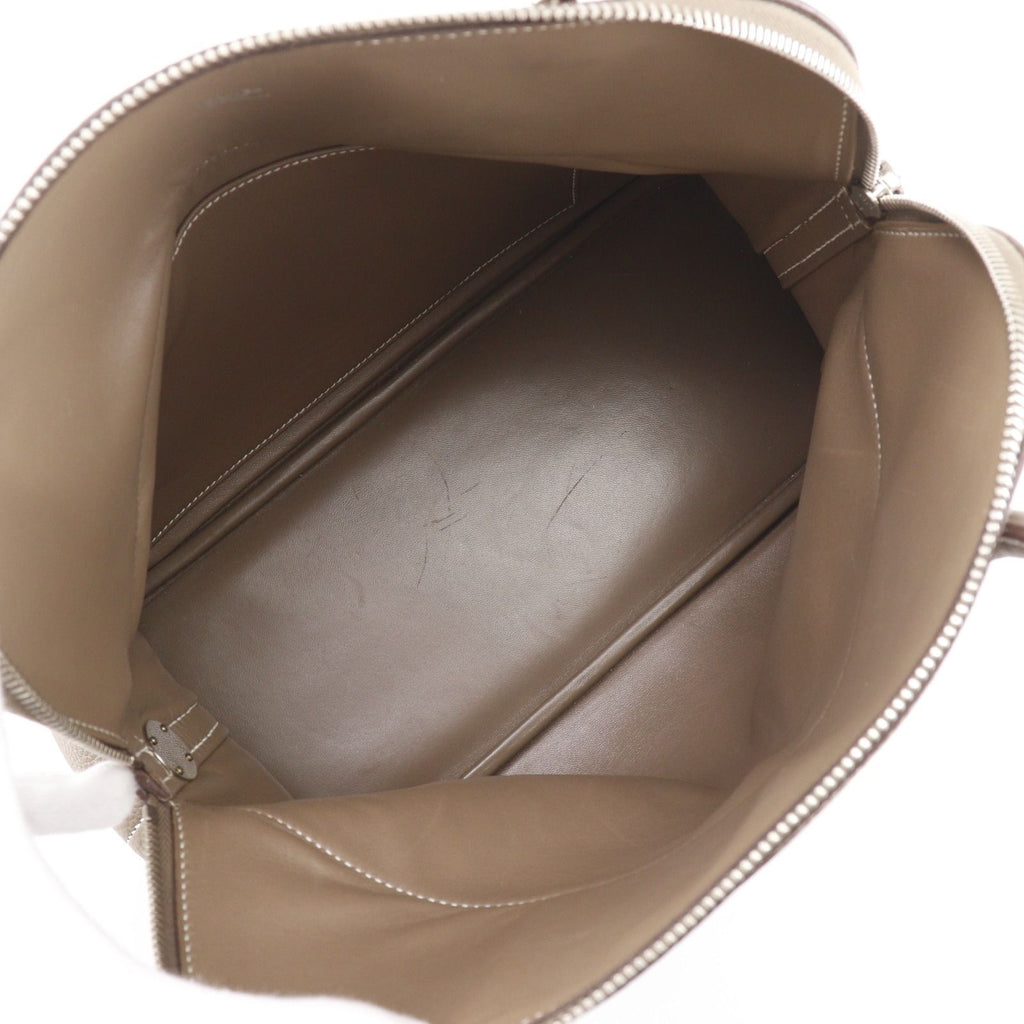Hermes Bolide 31 2-Way Shoulder Taurillon Clemence Etoupe M Handbag — view 6