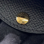 Hermes Wallet Macaron Long to Go Black Gold Epsom — view 6