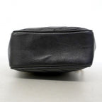 Gucci Shoulder Bag GG Marmont Leather Black Gold — view 3