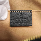 Gucci Shoulder Bag Sherry Line Leather Black Gold — view 5