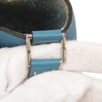 Hermes Handbag Picotin Lock MM Taurillon Blue Jean Silver — view 6