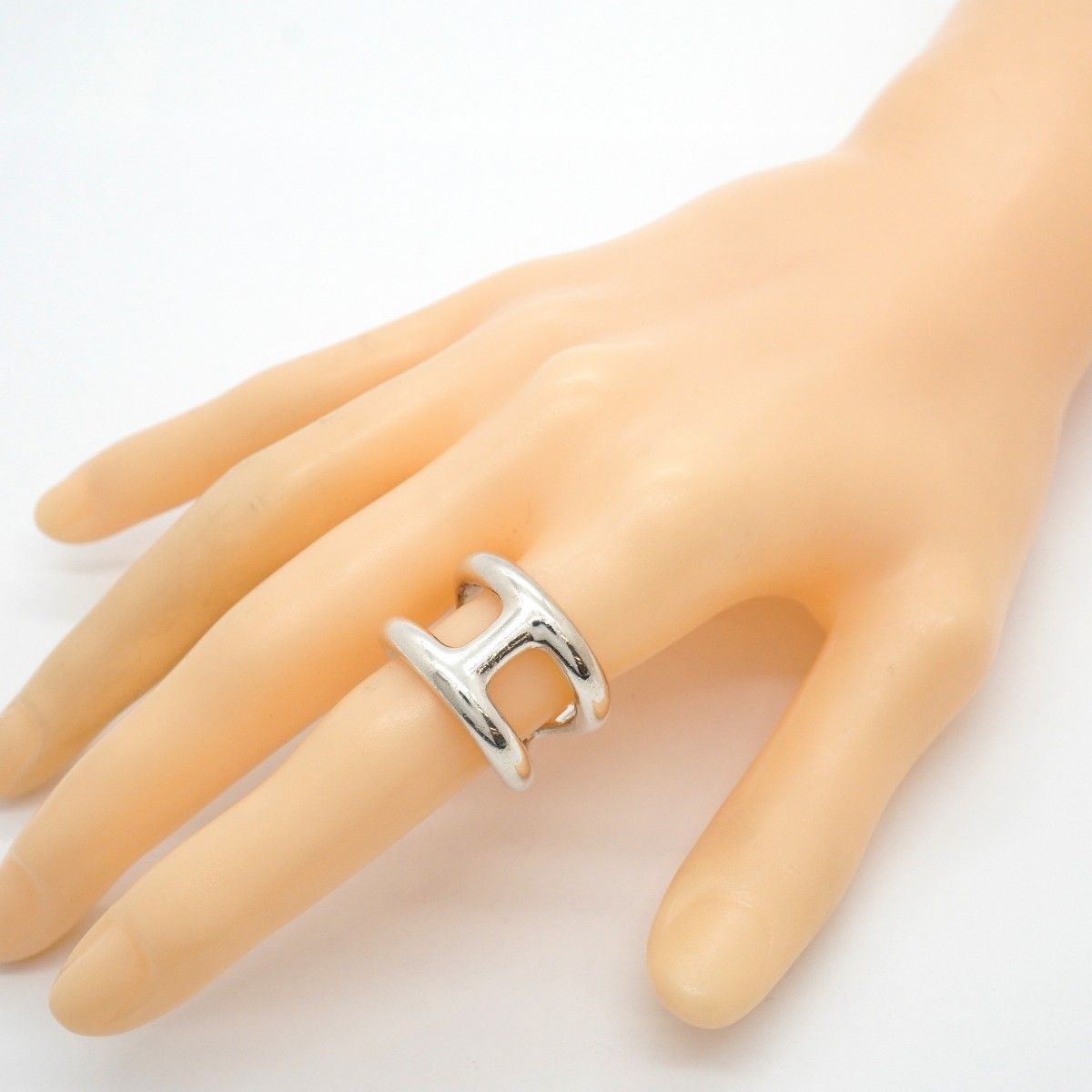 Hermes Ring Osmose GM 925 Sterling Silver — view 7