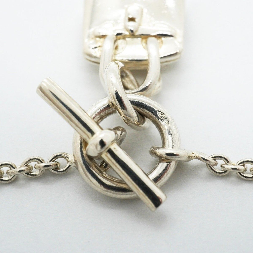 Hermes Necklace Amulet Birkin Silver — view 5