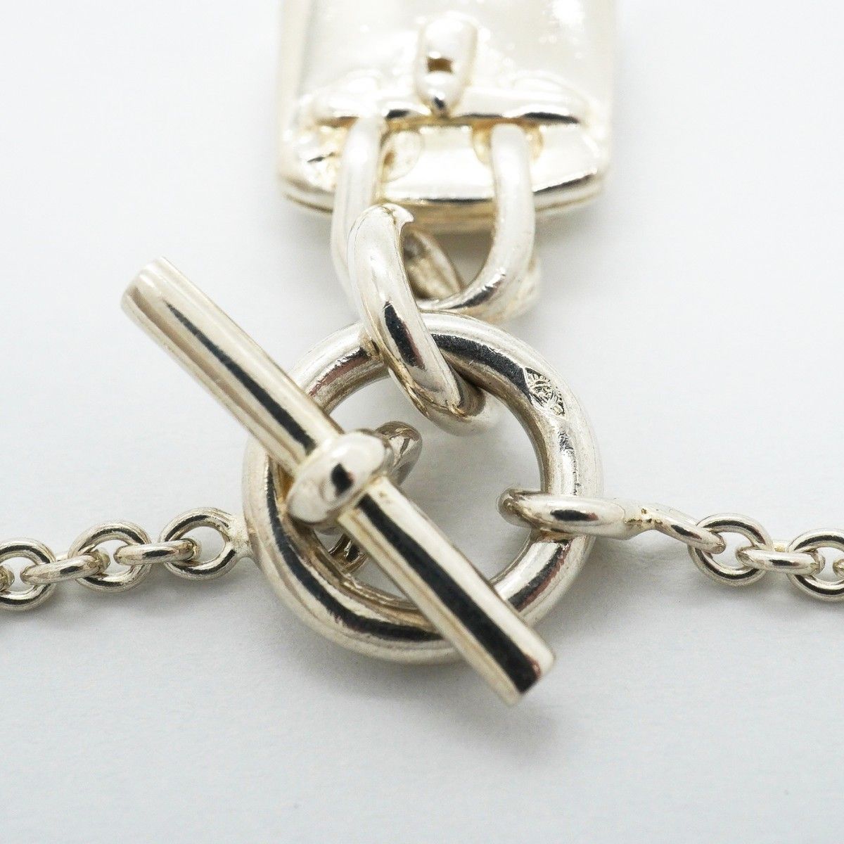 Hermes Necklace Amulet Birkin Silver — view 5