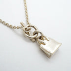 Hermes Necklace Amulet Birkin Silver — view 2