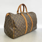 Louis Vuitton Boston Bag Monogram Keepall 45 Brown — view 2